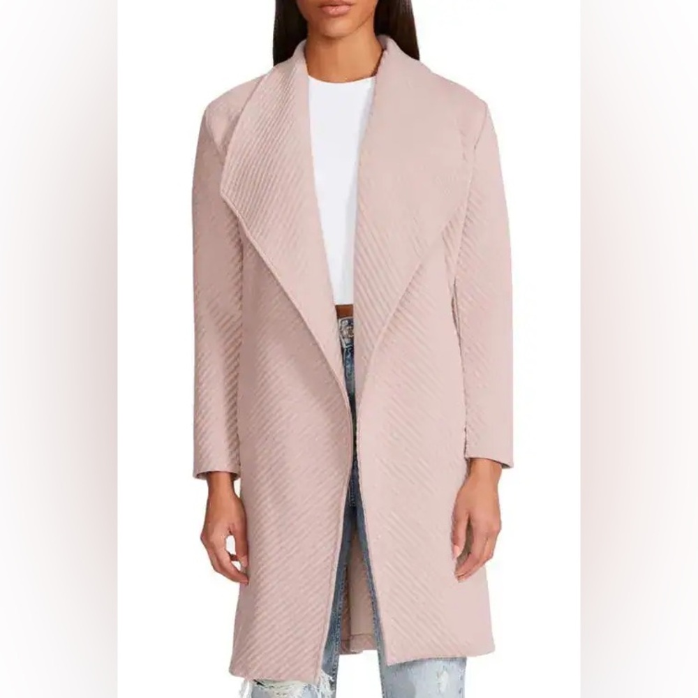 Steve Madden BB Dakota Knit It Open Front Jacket